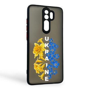 Чехол для телефона Xiaomi Redmi Note 8 Pro с 3D принтом патриотическим с высокими бортами на сяоми редми нот 8 про черный 0038100 фото