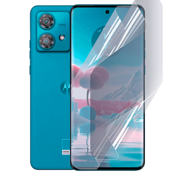 Антишпион приватная плёнка гидрогелевая для Motorola Edge 40 Neo (PAYH0006RS) противоударная на моторола едж 40 нео прозрачная 0031547 фото