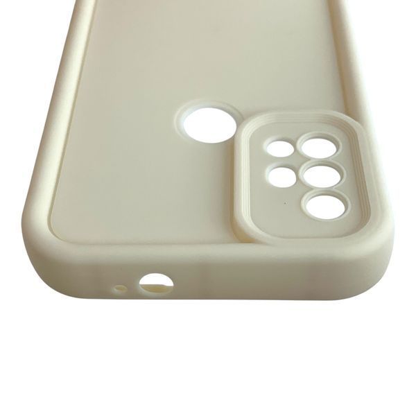 Чохол силіконовий Soft Touch для Motorola G20 молочний (Повний захист камери) 0054357 фото