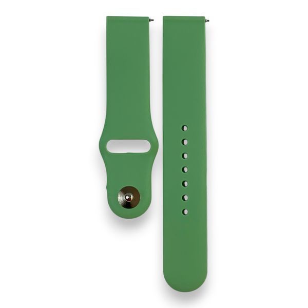Ремешок силиконовый 20 мм для Honor Watch 4 зеленый светлый 0054987 фото