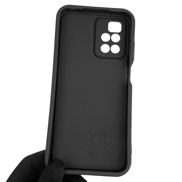 Чохол силіконовий Soft Touch для Xiaomi Redmi 10 чорний (Повний захист камери) 0039785 фото