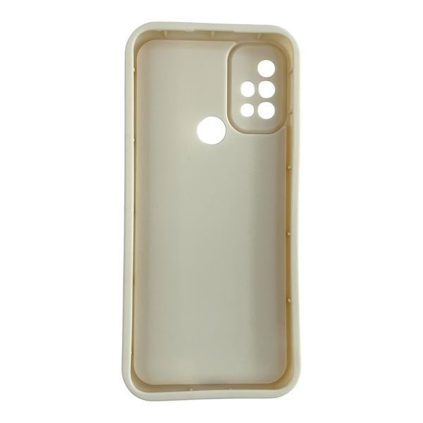 Чохол силіконовий Soft Touch для Motorola G20 молочний (Повний захист камери) 0054357 фото