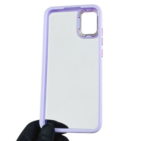 Чохол для Samsung Galaxy A04e SM-A042F з кольоровими високими бортами на самсунг а04 бузковий 0007798 фото