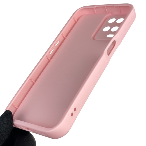 Чехол силиконовый Soft Touch с 3D принтом женским для Oppo A54 4G розовый (Полная защита камеры) 0042528 фото