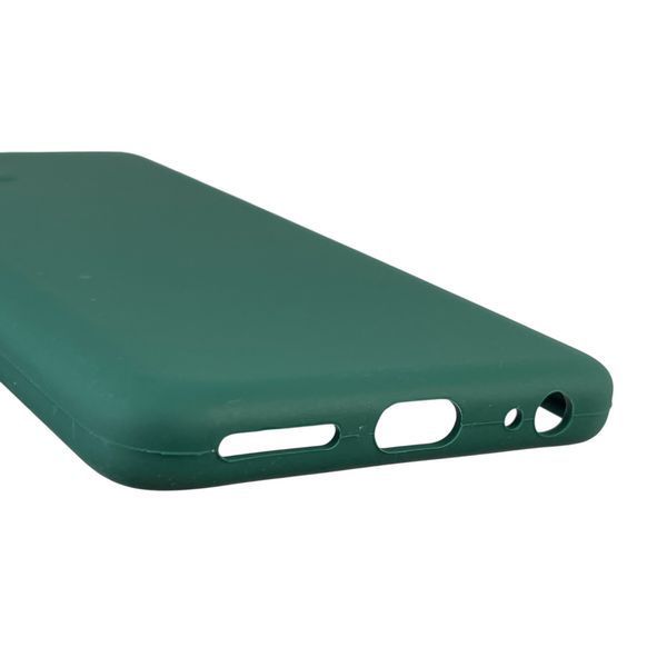 Чохол для Motorola Moto G32 (PAUU0013RS) силіконовий з мікрофіброю нековзний на моторола г32 зелений 0031786 фото