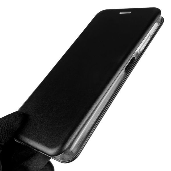 Чехол-книжка для Xiaomi POCO M5 с подставкой на сяоми поко м5 чёрная 0000857 фото