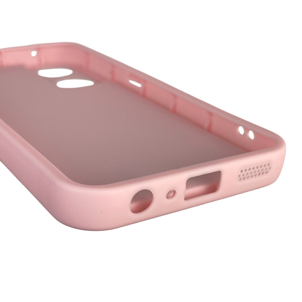 Чохол силіконовий Soft Touch з 3D принтом Майнкрафт для OPPO Reno 8T 4G рожевий (Повний захист камери) 0041070 фото
