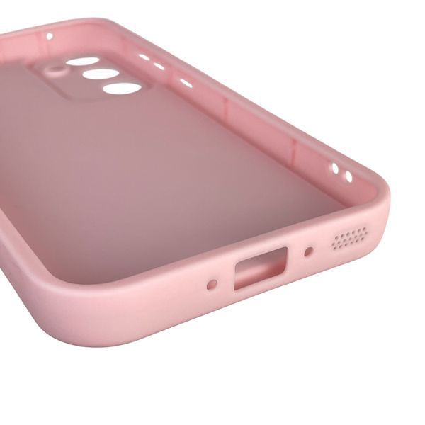 Чохол силіконовий оригінальний Soft Touch з 3D принтом кумедний тед ведмідик для Samsung Galaxy A35 5G (SM-A356B) рожевий (Повний захист камери) 0048691 фото