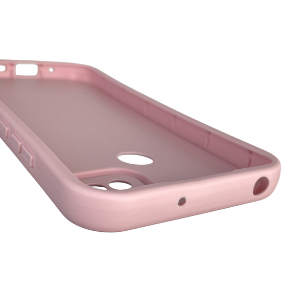 Чохол силіконовий Soft Touch для Xiaomi Redmi 10A пудровий (Повний захист камери) 0039895 фото