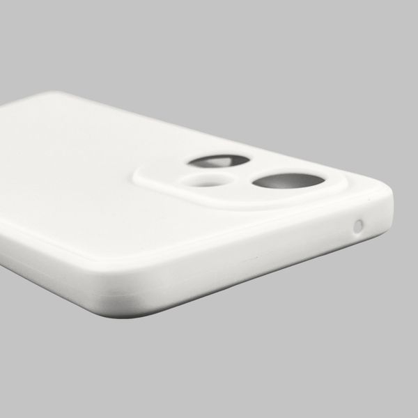 Чехол для OnePlus Nord CE 3 Lite с квадратными гранями с защитой камеры на ванплас норс се 3 лайт белый 0012379 фото