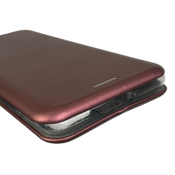 Чехол-книжка для Samsung Galaxy A51 SM-A515F с подставкой на самсунг а51 бордовая 0002119 фото