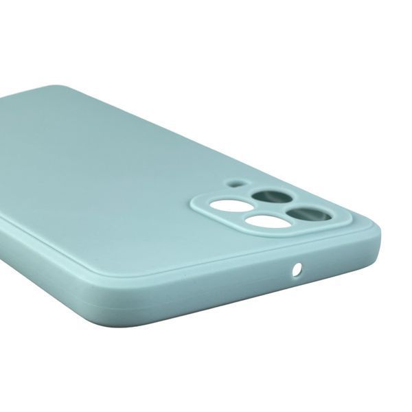 Чехол для Samsung Galaxy M53 5G (SM-M536B) с квадратными гранями с защитой камеры на самсунг м53 серый 0012634 фото