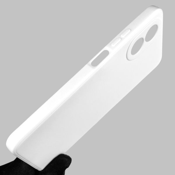 Чохол для OPPO A38 4G CPH2579 із квадратними гранями із захистом камери на оппо а38 білий 0002647 фото