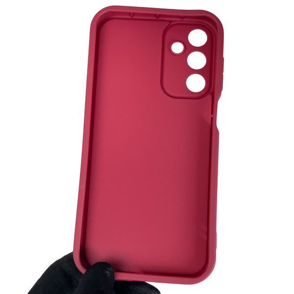 Чехол силиконовый Soft Touch для Samsung Galaxy A15 (SM-A155M) бордовый (Полная защита камеры) 0044022 фото