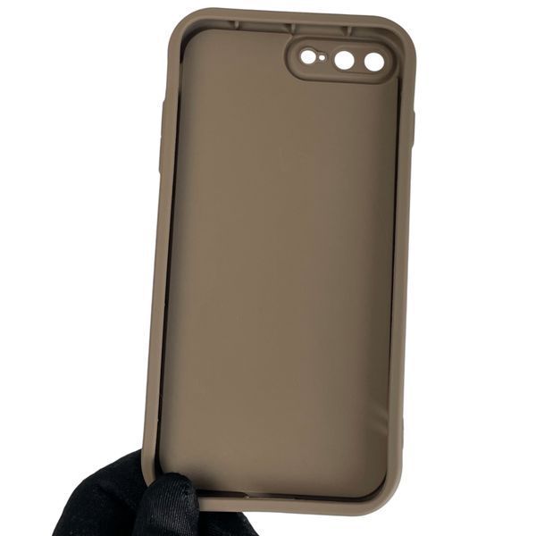 Чохол силіконовий Soft Touch з 3D принтом мему сібу для Apple iPhone 8 Plus коричневий (Повний захист камери) 0048334 фото