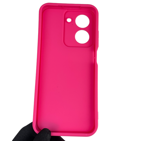 Чехол силиконовый Soft Touch с 3D принтом для Xiaomi Redmi A5 EU малиновый (Полная защита камеры) 0042276 фото