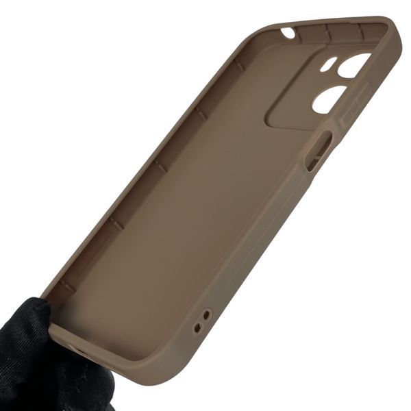 Чехол силиконовый Soft Touch с 3D принтом волшебной минни маус для Motorola G05 коричневый (Полная защита камеры) 0050231 фото