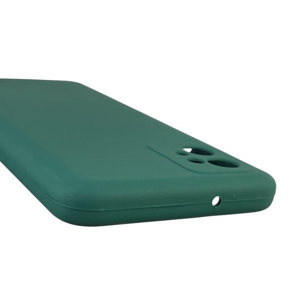 Чохол для Motorola Moto G32 (PAUU0013RS) силіконовий з мікрофіброю нековзний на моторола г32 зелений 0031786 фото