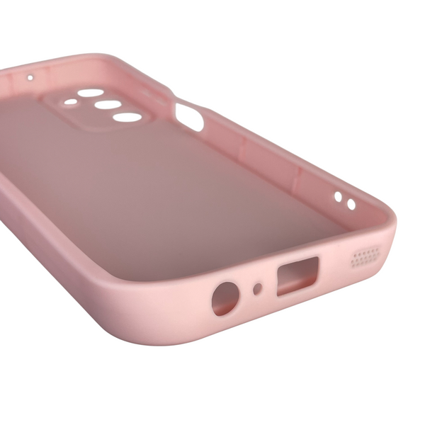 Чехол силиконовый Soft Touch с 3D принтом для Samsung Galaxy M15 5G розовый (Полная защита камеры) 0042069 фото