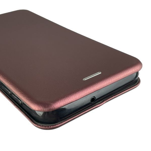 Чохол-книжка для Samsung Galaxy 24 4G SM-A245F з підставкою на самсунг а24 бордовий 0008359 фото