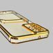 Чохол для Samsung Galaxy M12 (SM-M127F) із золотою окантовкою з кишенькою для карток на самсунг м12 золотий 0013195 фото 5