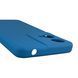 Чехол для Motorola Moto G04s силиконовый с микрофиброй нескользящий на моторола г04с синий 0031734 фото 6