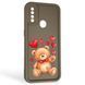 Чехол силиконовый Soft Touch с 3D принтом милый мишка для Oppo A31 коричневый (Полная защита камеры) 0044750 фото 1