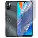Плівка гідрогелева для Tecno Spark 7 Plus глянцева протиударна на техно спарк 7 плюс прозора 0035194 фото 1