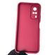 Чохол силіконовий Soft Touch з 3D принтом злого кота для Vivo Y53S бордовий (Повний захист камери) 0047143 фото 2