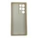 Чохол силіконовий Soft Touch для Samsung Galaxy S22 Ultra молочний (Повний захист камери) 0054070 фото 2