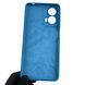 Чехол для Motorola Moto G04s силиконовый с микрофиброй нескользящий на моторола г04с синий 0031734 фото 5