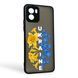 Чохол для телефона Vivo Y15S с 3D принтом патріотичним із захистом камери на віво у15с чорний 0038048 фото 1