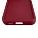 Чехол силиконовый Soft Touch для Samsung Galaxy S25 бордовый (Полная защита камеры) 0054176 фото 6