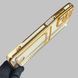 Чохол для Samsung Galaxy M12 (SM-M127F) із золотою окантовкою з кишенькою для карток на самсунг м12 золотий 0013195 фото 4