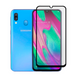 Захисне скло для телефона Samsung Galaxy A40 (SM-A405FN) протиударне повноекранне на самсунг а40 чорне 0038300 фото 1