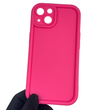 Чохол силіконовий Soft Touch для Apple iPhone 13 малиновий (Повний захист камери) 0039359 фото