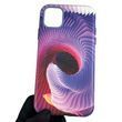 Чохол для Apple iPhone 11 шкіряний з мікрофіброю яскравий на айфон 11 різнокольоровий