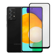Захисне скло для телефона Samsung Galaxy A52 5G (SM-A526) протиударне повноекранне на самсунг а52 5г чорне