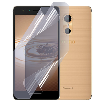 Плівка гідрогелева для Tecno Phantom 6 МАТОВА протиударна на техно фантом 6 прозора 0035095 фото