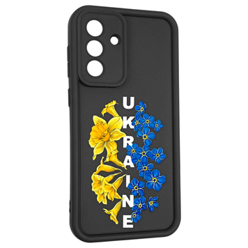 Чохол силіконовий Soft Touch з 3D принтом для Samsung Galaxy A36 5G (SM-A366U) чорний (Повний захист камери) 0042019 фото
