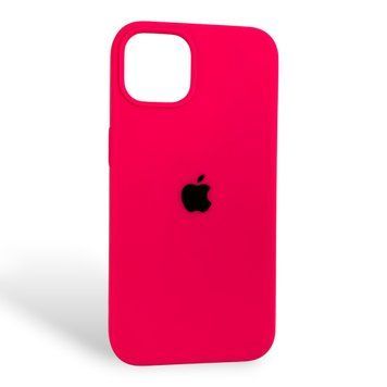 Чехол Silicone Case для Apple iPhone 13 розовый (soft touch, закрытый низ) 0059874 фото