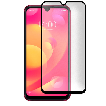Защитное стекло МАТОВОЕ для телефона Xiaomi Mi Play противоударное полноэкранное на сяоми ми плей черное 0039082 фото