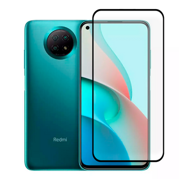 Защитное стекло для телефона Xiaomi Redmi Note 9T противоударное полноэкранное на сяоми редми нот 9т черное 0038461 фото