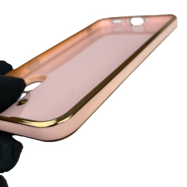 Чехол для Samsung Galaxy A36 5G SM-A366U с защитой камеры с золотой окантовкой на самсунг а36 пудровый gs1 0019758 фото