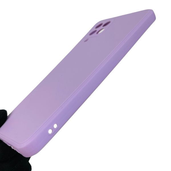 Чохол для Samsung Galaxy M32 4G SM-M325F з квадратними гранями із захистом камери на самсунг м32 4г бузковий 0001258 фото