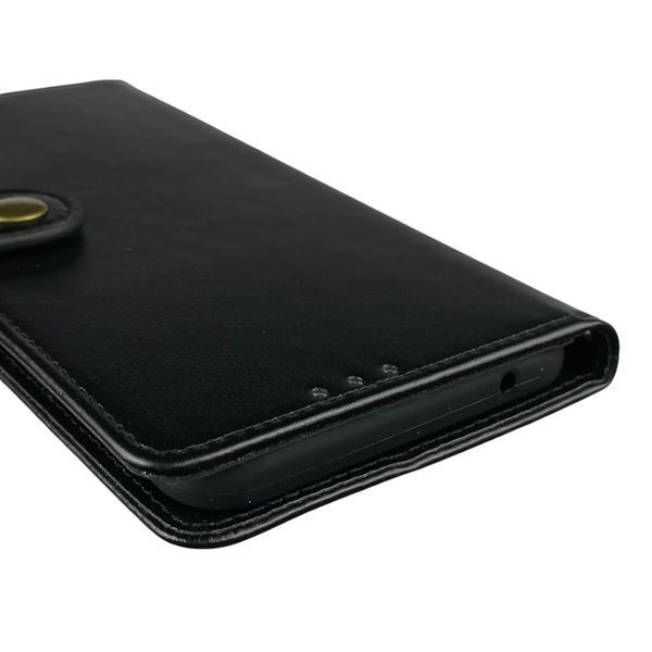 Чохол-книжка для ZTE Blade V2020 Smart (8010) з магнітною застібкою з підставкою на зте блейд в2020 смарт чорна 0011984 фото