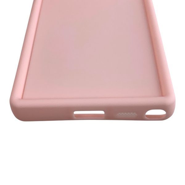 Чехол силиконовый Soft Touch для Samsung Galaxy S22 Ultra розовый (Полная защита камеры) 0054071 фото