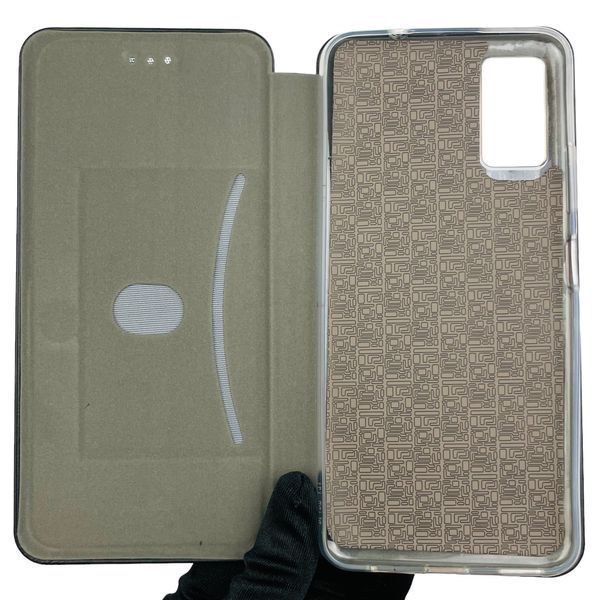 Чохол-книжка для ZTE BLADE A71 з підставкою на зте блейд а71 чорна 0001935 фото