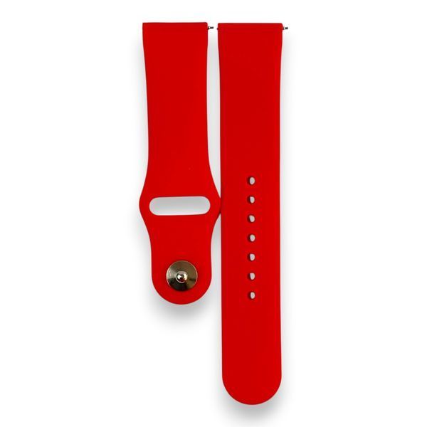 Ремешок силиконовый 22 мм для Honor Watch 4 Pro красный 0056306 фото