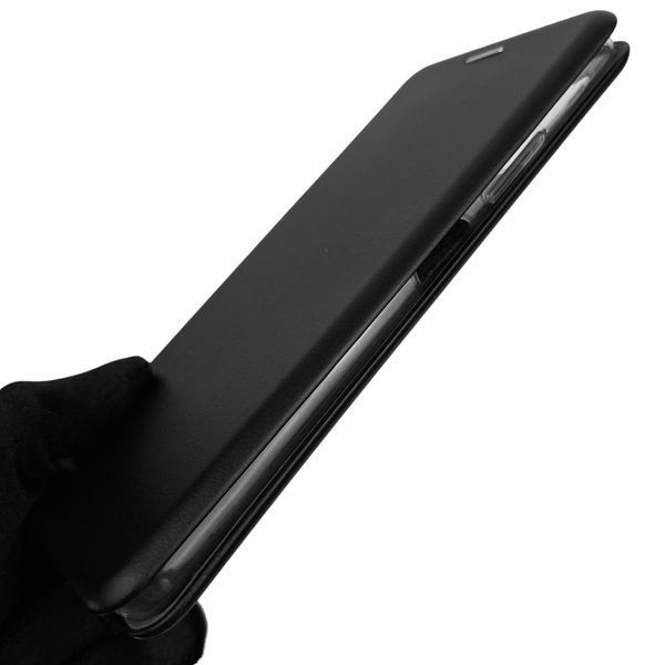 Чохол-книжка для ZTE BLADE A71 з підставкою на зте блейд а71 чорна 0001935 фото